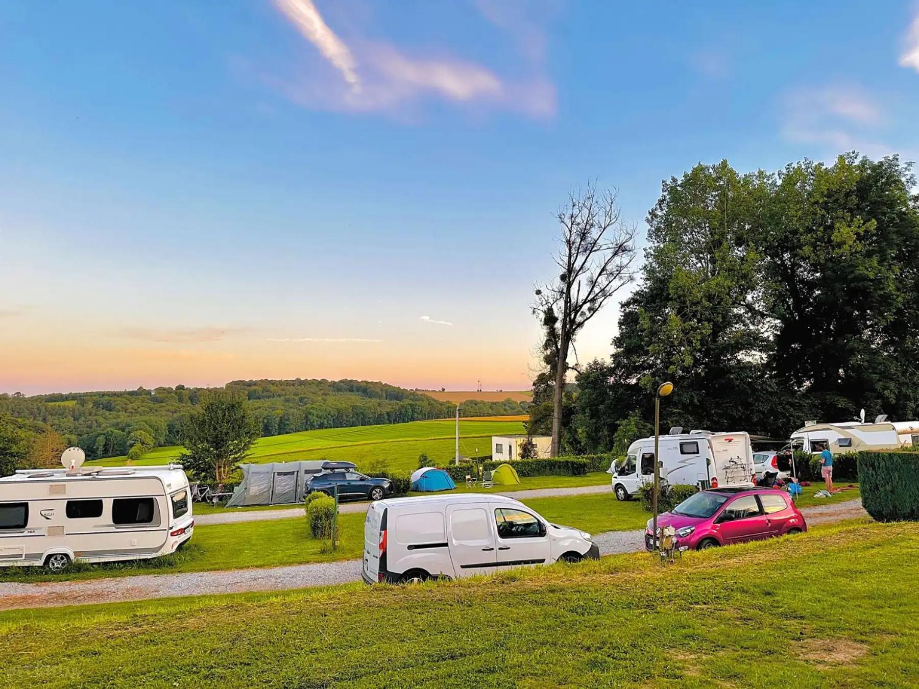 Camping Le Pommier Rustique Yvoir Dış mekan fotoğraf