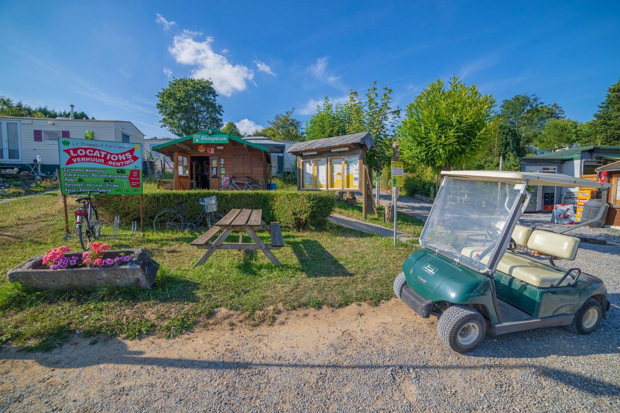 Camping Le Pommier Rustique Yvoir Dış mekan fotoğraf